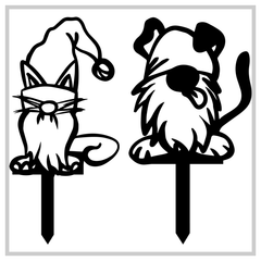 Cat & Dog Gnome